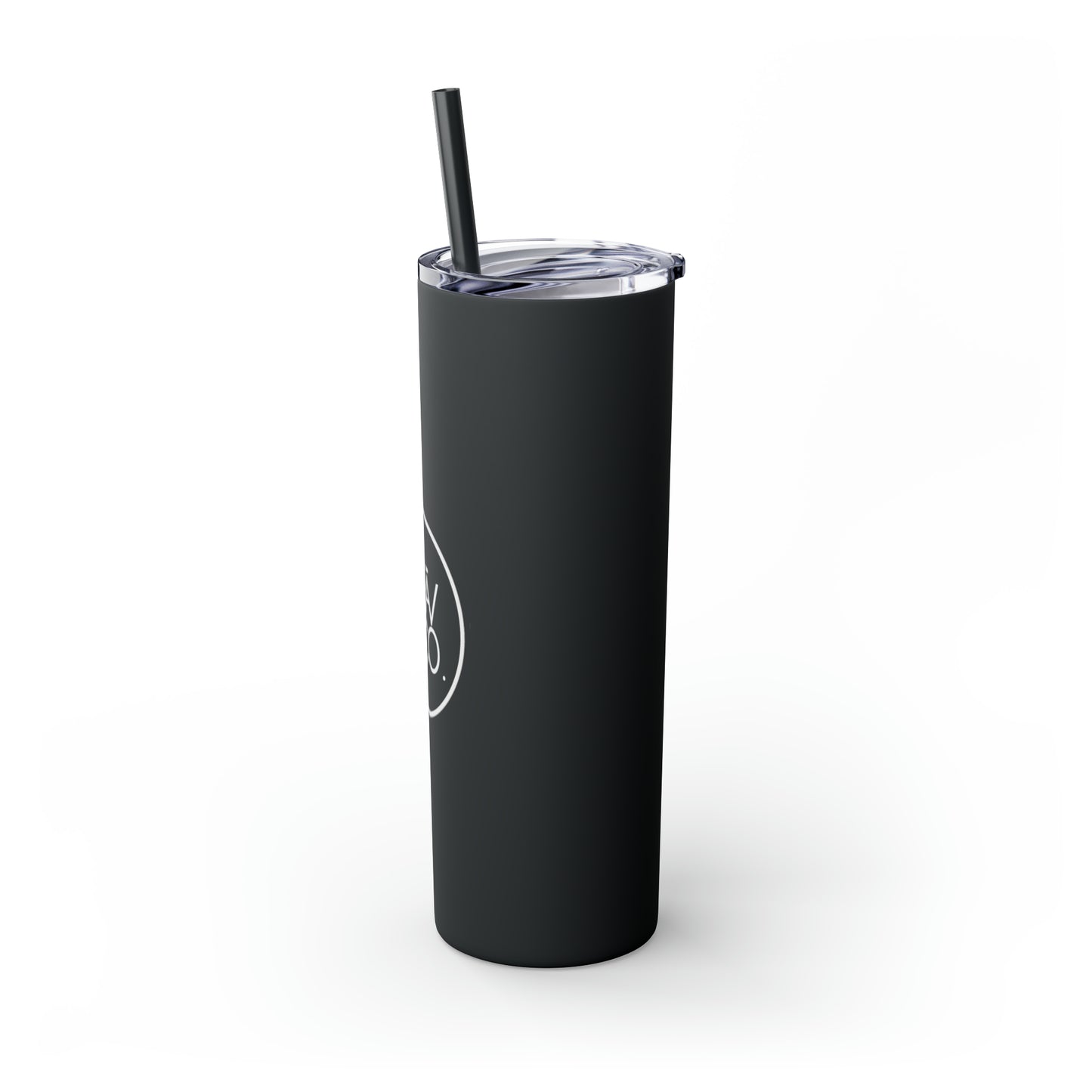 Skinny Tumbler with Straw, 20oz - CRAV Company