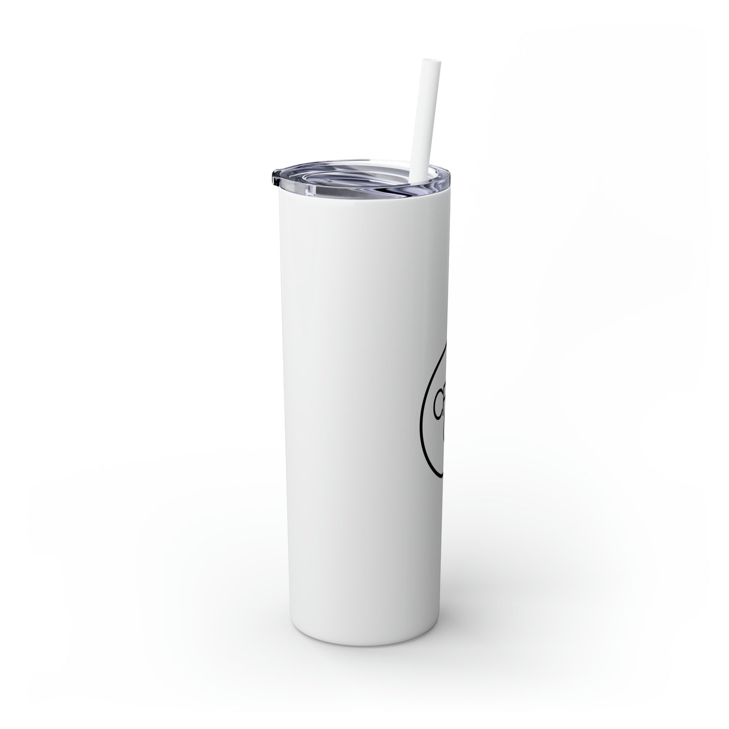 Skinny Tumbler with Straw, 20oz - CRAV Company