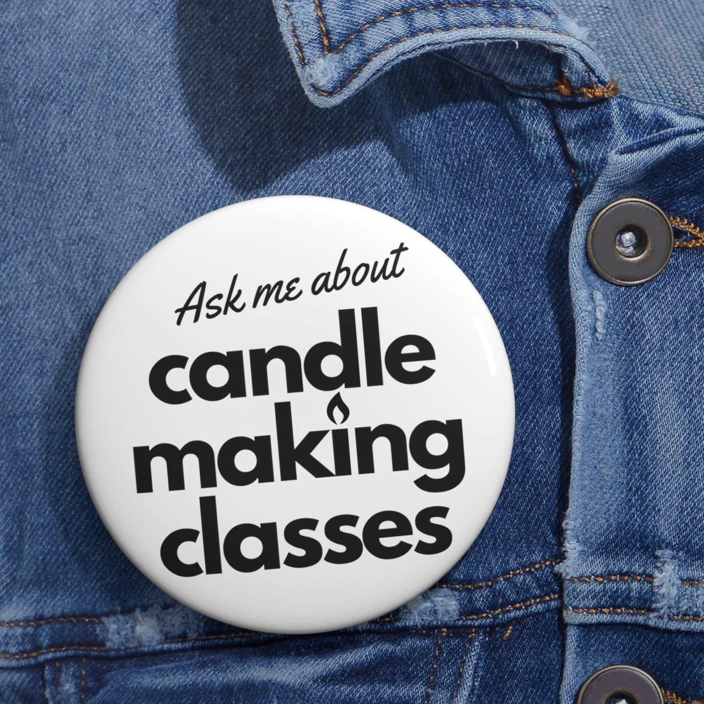 Custom Pin Buttons - CRAV Company