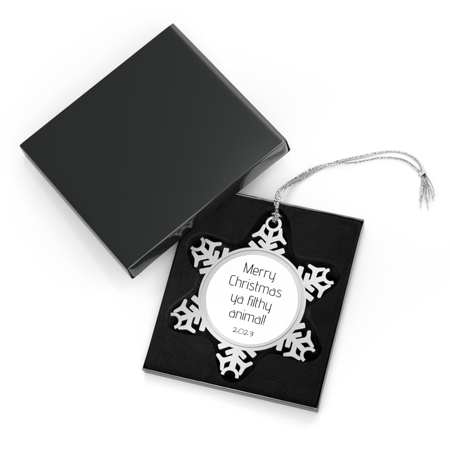 Pewter Snowflake Ornament - CRAV Company