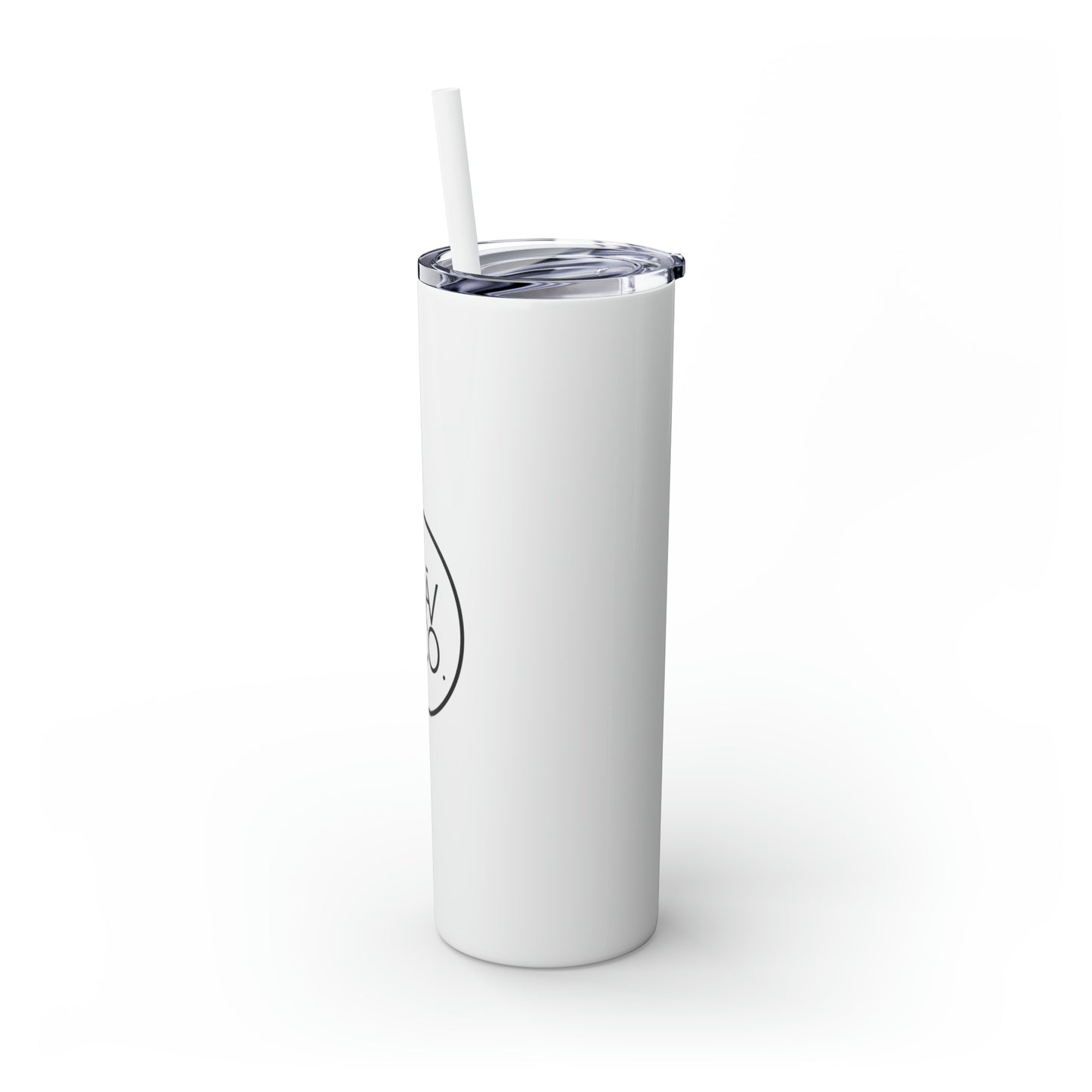 Skinny Tumbler with Straw, 20oz - CRAV Company