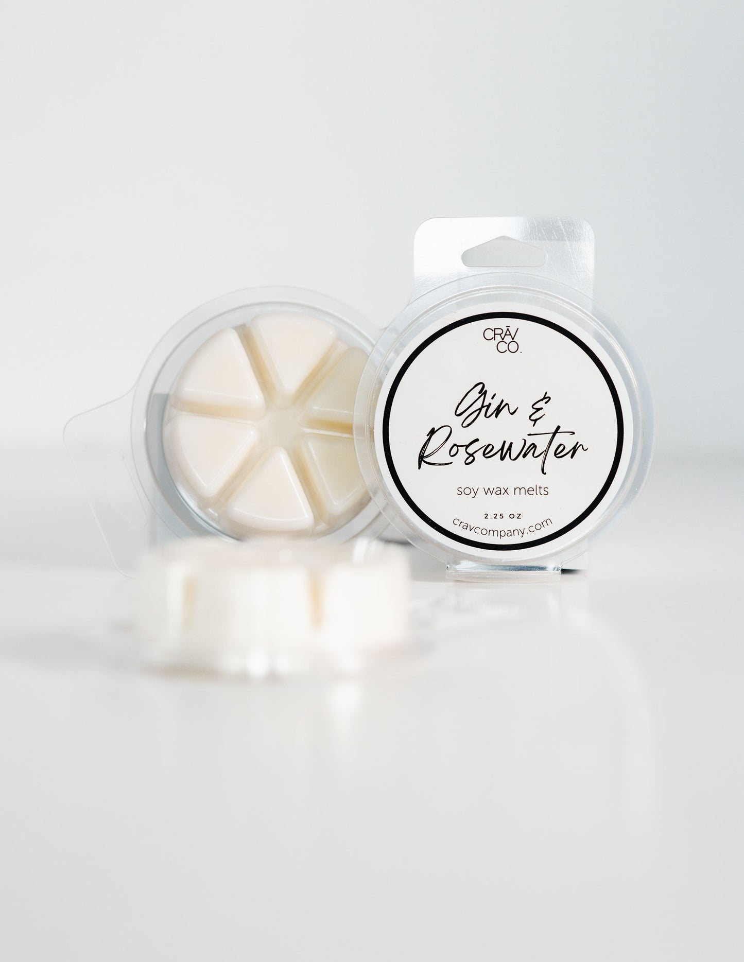 Gin & Rosewater Wax Melts - CRAV Company