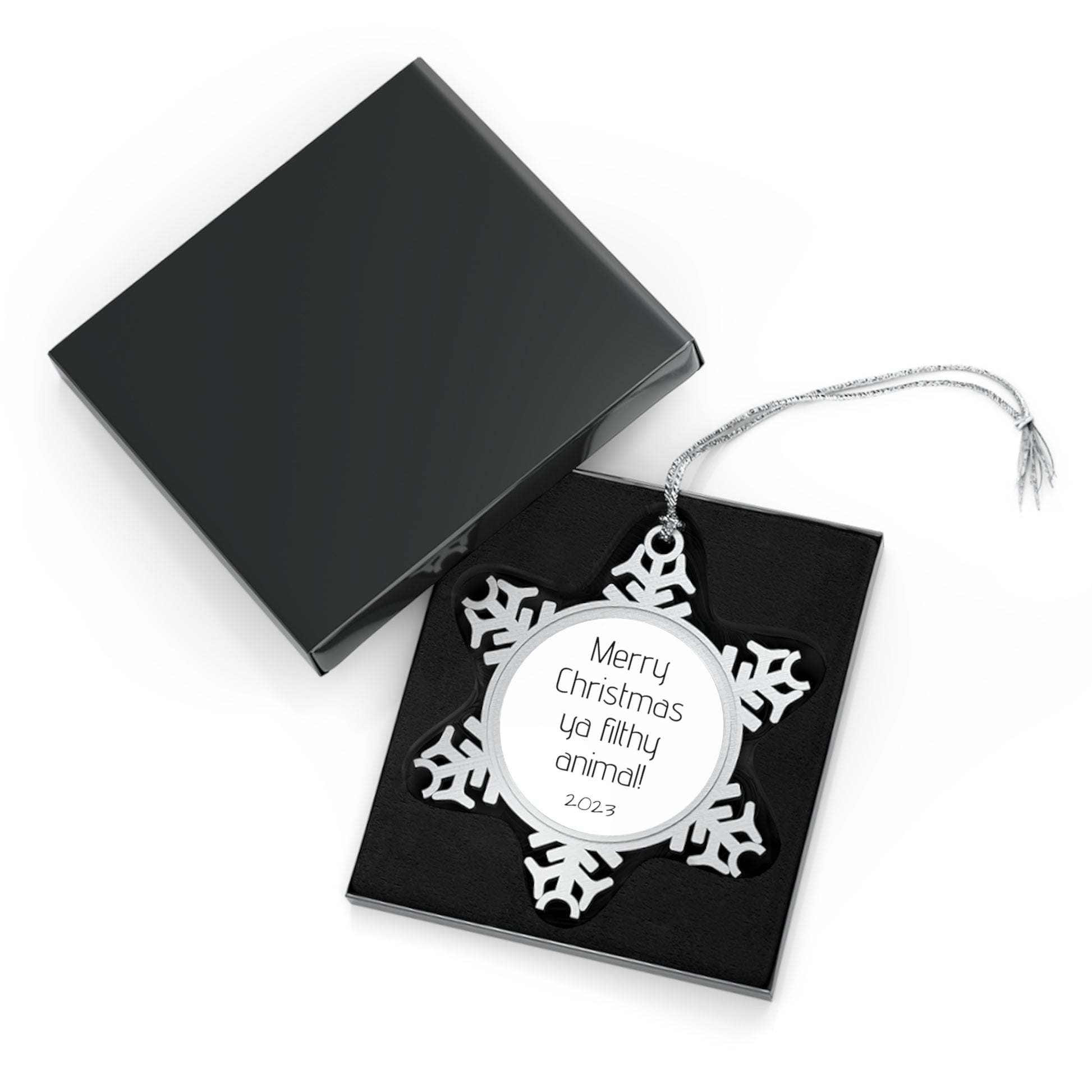Pewter Snowflake Ornament - CRAV Company