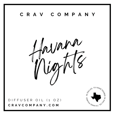 Havana Nights Diffuser Oil - CRAV Company