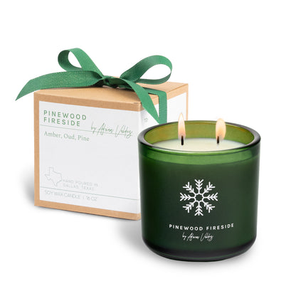 Pinewood Fireside Candle