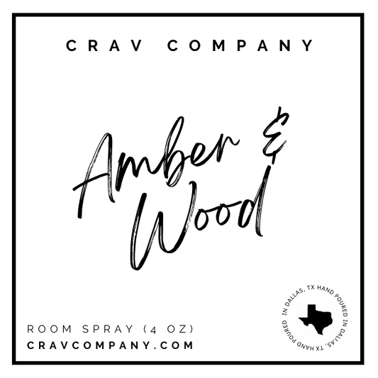 Amber & Wood Room Spray - CRAV Company
