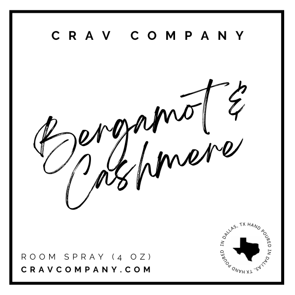 Bergamot & Cashmere Room Spray - CRAV Company