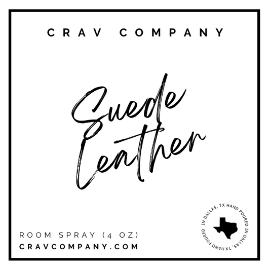 Suede Leather Room Spray - CRAV Company