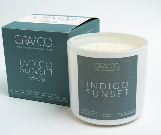 Indigo Sunset Candle