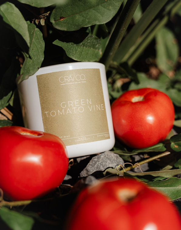 Green Tomato Vine Candle