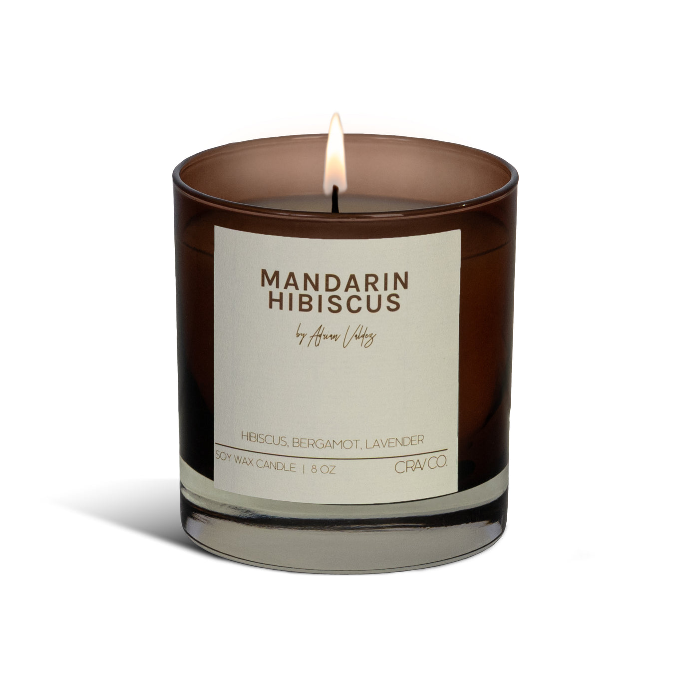 Mandarin Hibiscus Candle