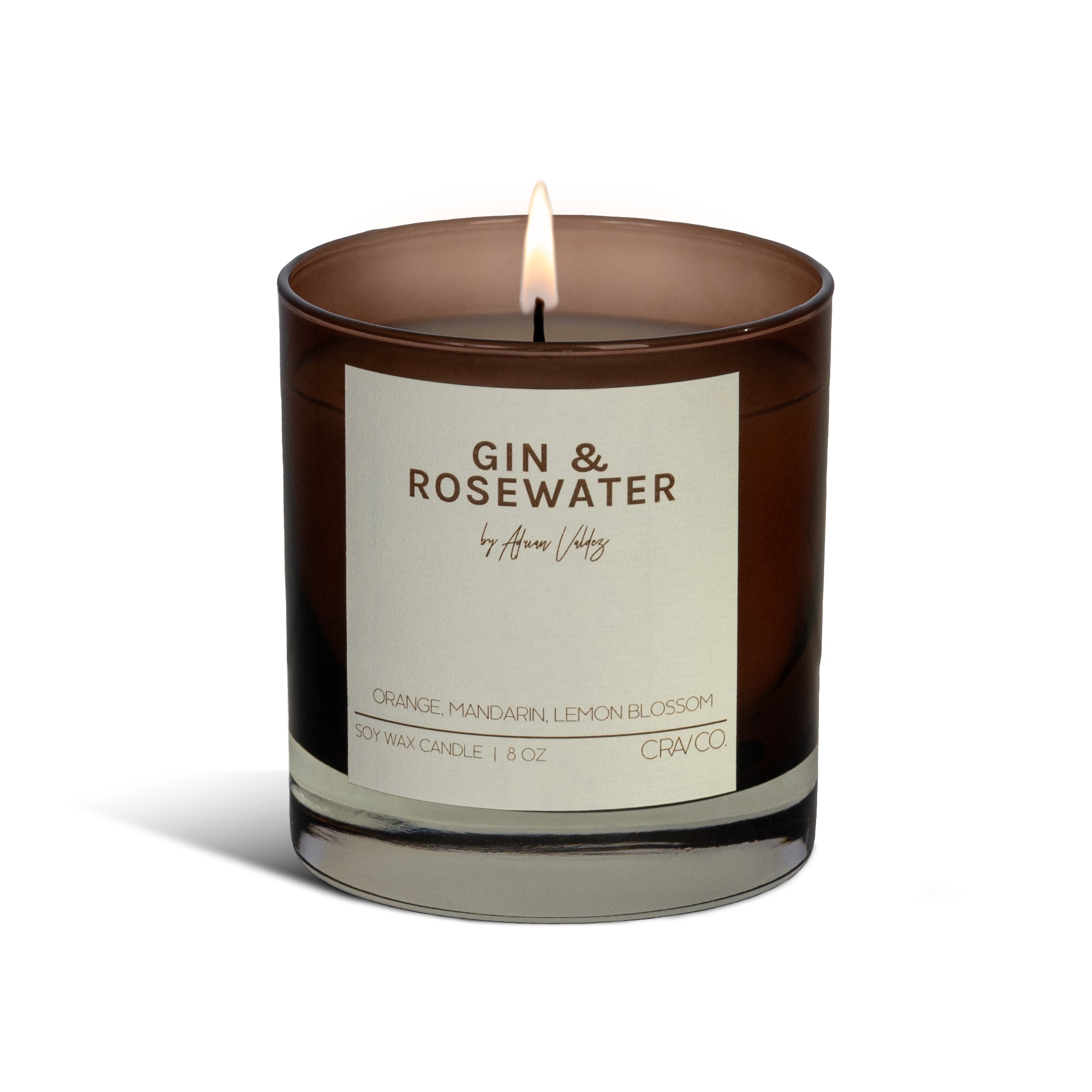Gin & Rosewater Candle