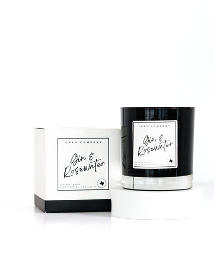 Gin & Rosewater Candle - CRAV Company