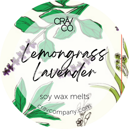 Lemongrass Lavender Wax Melts - CRAV Company