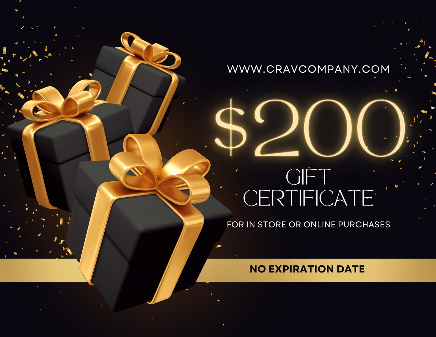 Gift Cards - CRAV Company