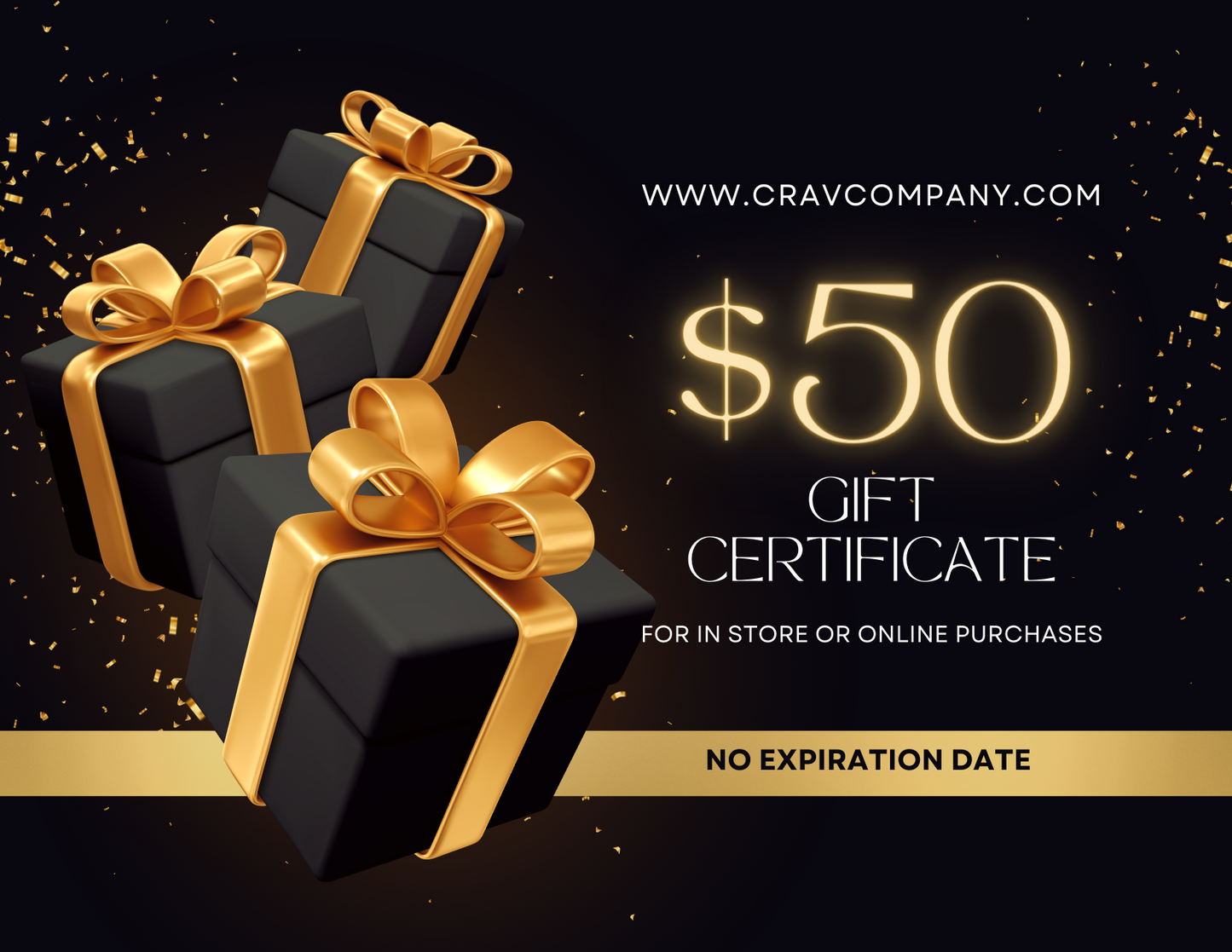 Gift Cards - CRAV Company