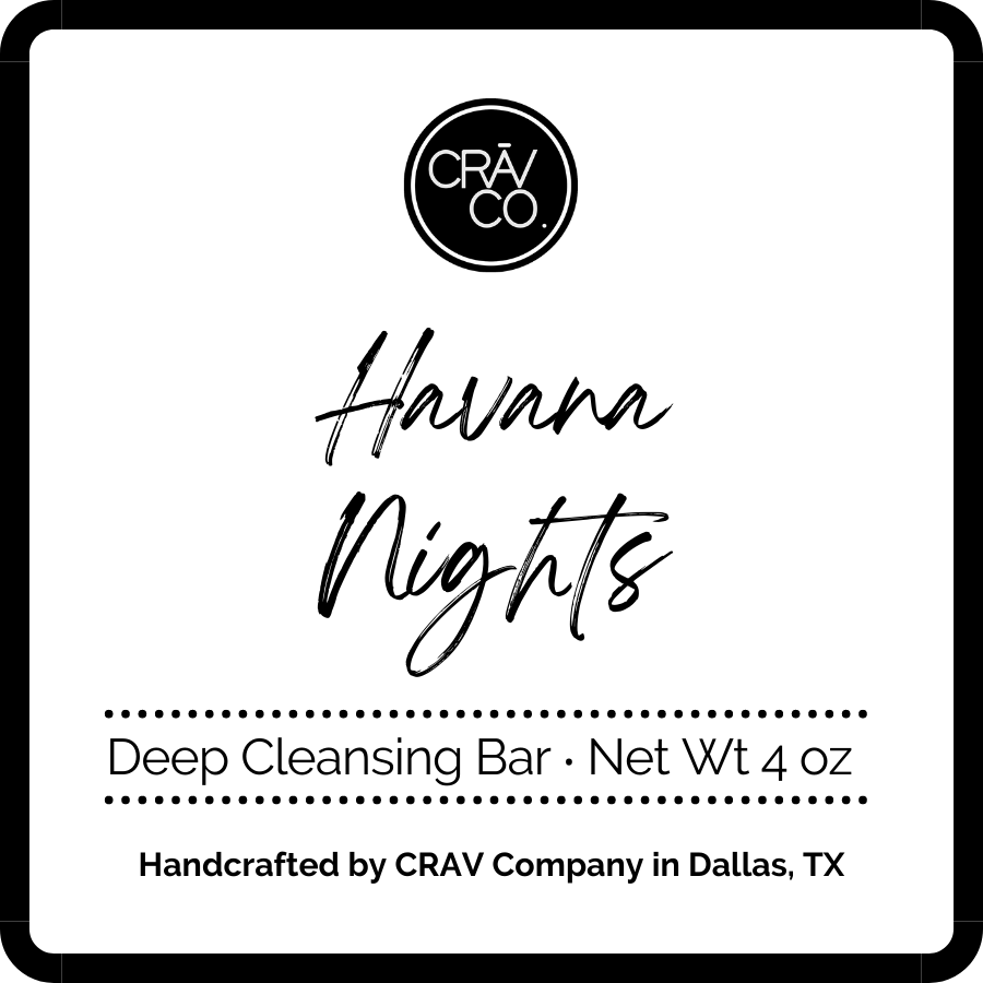 Havana Nights Bar Soap - CRAV Company