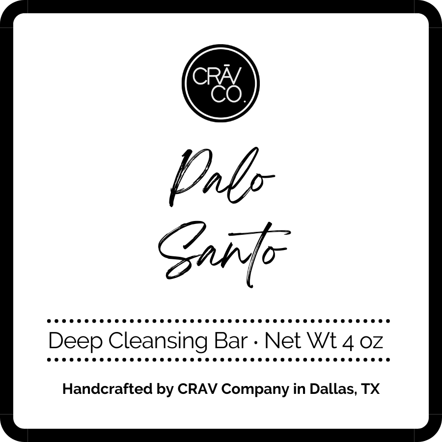 Palo Santo Bar Soap - CRAV Company
