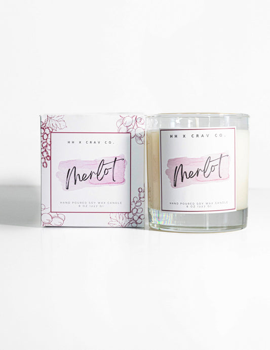 Merlot Candle - LIMITED COLLECTION - CRAV Company